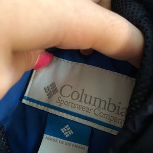 Columbia jacket windbreaker